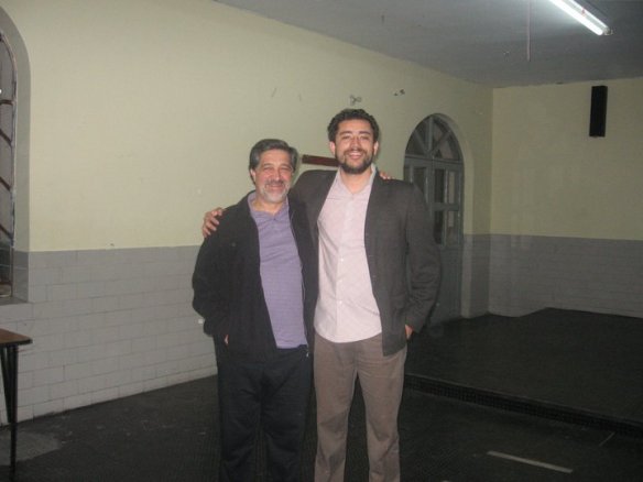 Con mi mentor y maestro Miguel de Zubiria 